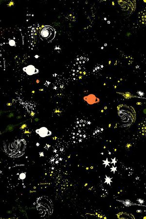 星空印花花型图片