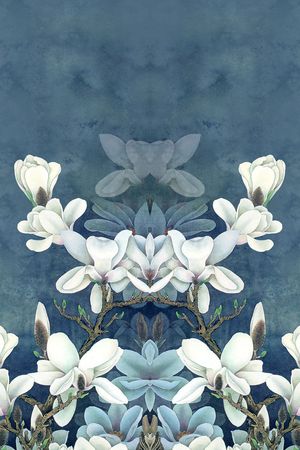 中国风印花花型图片
