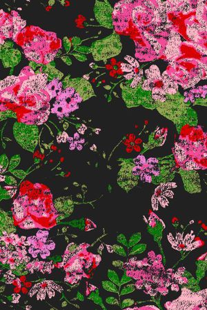 小碎花印花花型图片