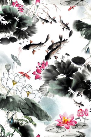 民族风印花花型图片