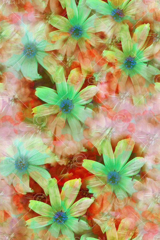 花卉印花花型图片