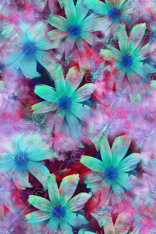 花卉印花花型图片