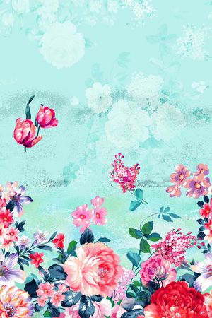 肌理印花花型图片