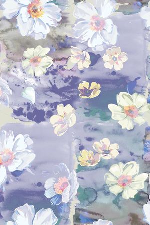 乱花印花花型图片