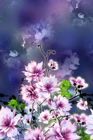 定位印花花型图片