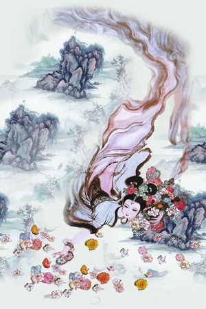 花朵印花花型图片