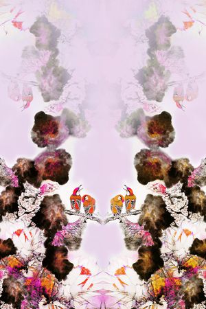 花朵印花花型图片