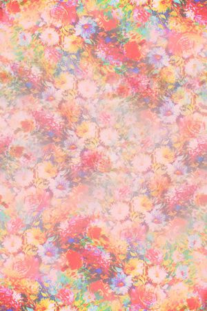 围巾花型印花花型图片