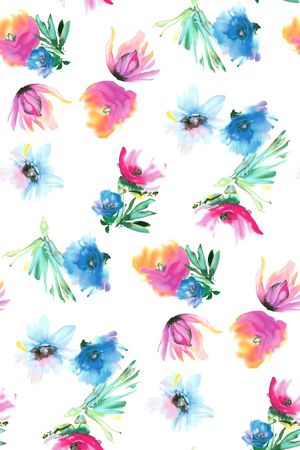 花卉印花花型图片