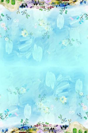 双边定位印花花型图片