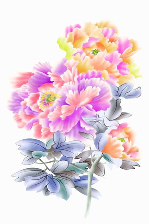 分色印花花型图片