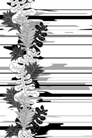 花朵印花花型图片