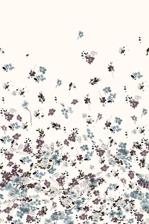花朵印花花型图片