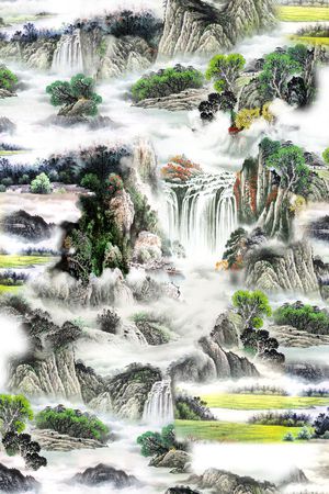 女装印花花型图片