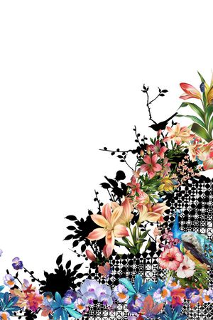定位印花花型图片
