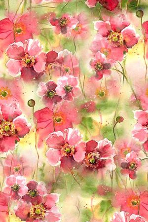 小碎花印花花型图片