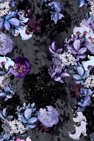 大花印花花型图片