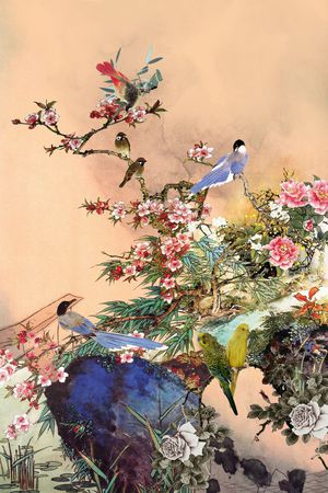 怀旧印花花型图片