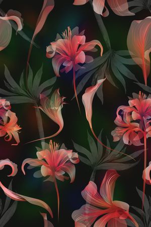 零点--女装印花花型图片