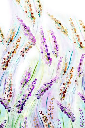 围巾花型印花花型图片