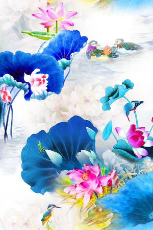 民族风印花花型图片