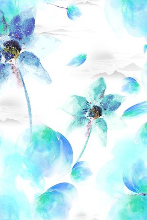 花朵印花花型图片