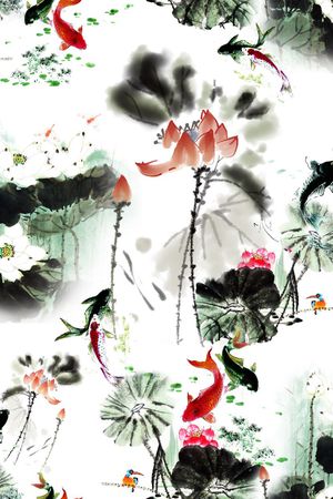 民族风印花花型图片