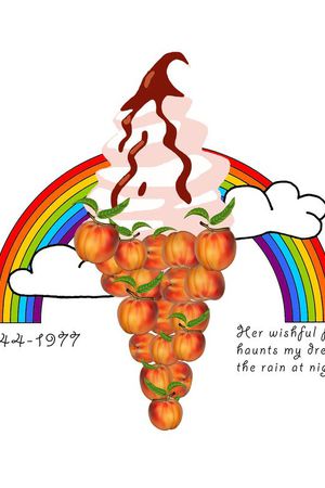 冰淇淋印花花型图片