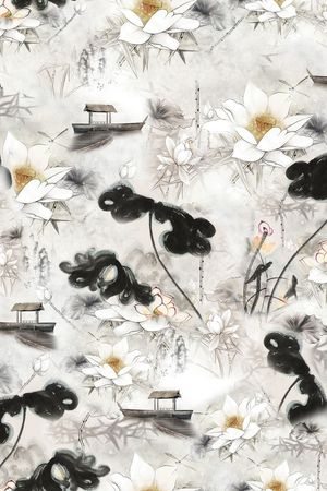女装印花花型图片