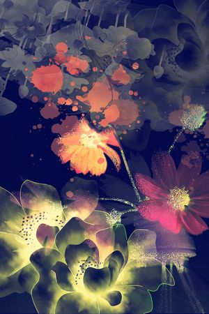 定位印花花型图片