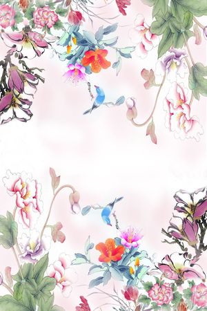 零点--女装印花花型图片