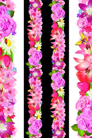 flowers印花花型图片