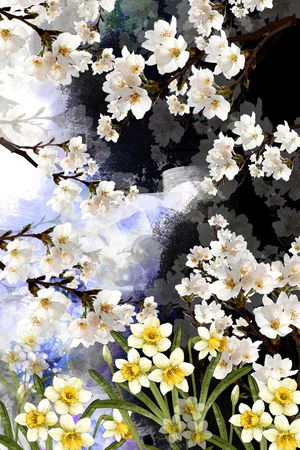 定位印花花型图片