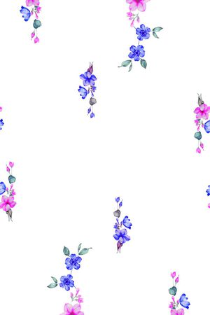 双边定位印花花型图片