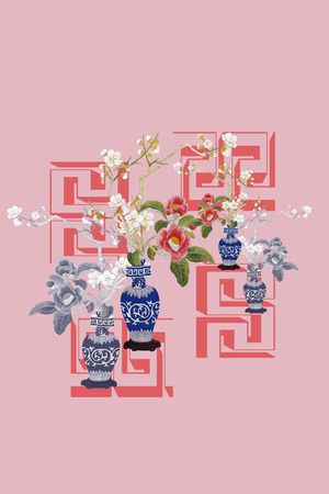民族风图案印花花型图片
