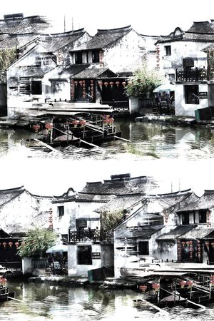 中国风印花花型图片