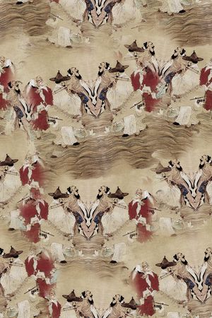 民族风印花花型图片