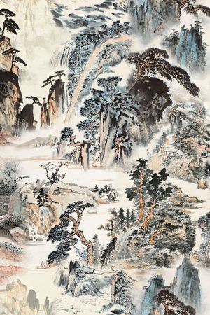 此花型为1/2跳接印花花型图片