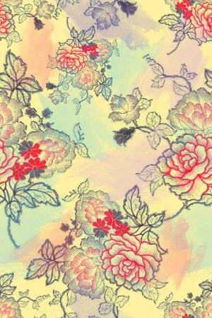 女装印花花型图片