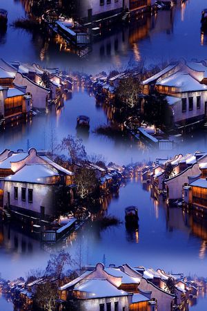 建筑印花花型图片