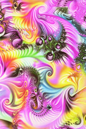 漩涡印花花型图片