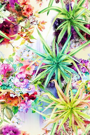 满版印花花型图片