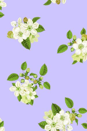 时装印花花型图片