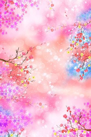 小碎花印花花型图片