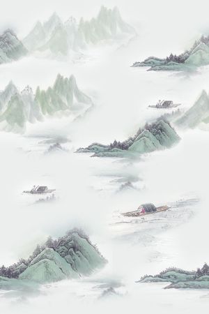 国画印花花型图片