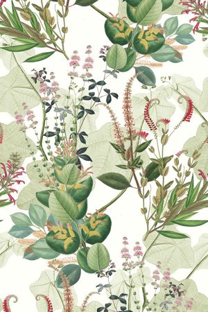 小碎花印花花型图片