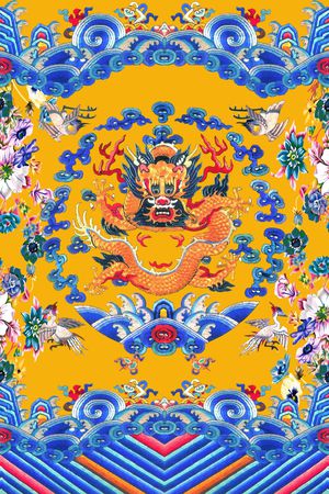 民族风印花花型图片