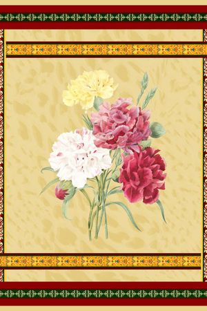 花卉印花花型图片