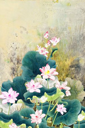 大气中国风印花花型图片
