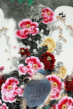 民族风印花花型图片